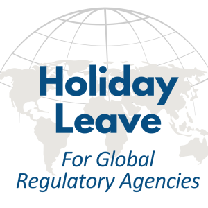 holiday leave for regulatory agencies