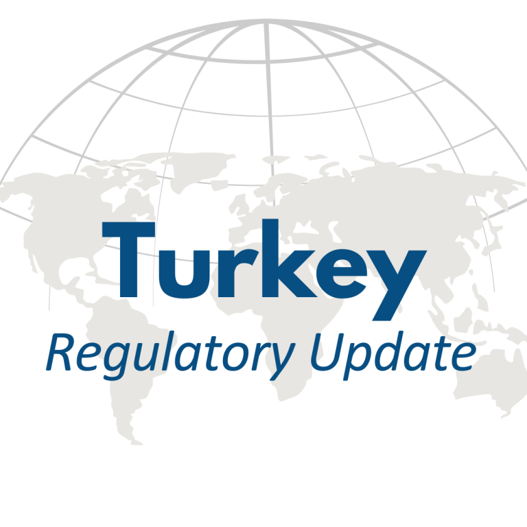 turkey regulatory update