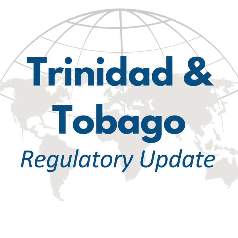 trinidad and tobago regulatory update title over globe