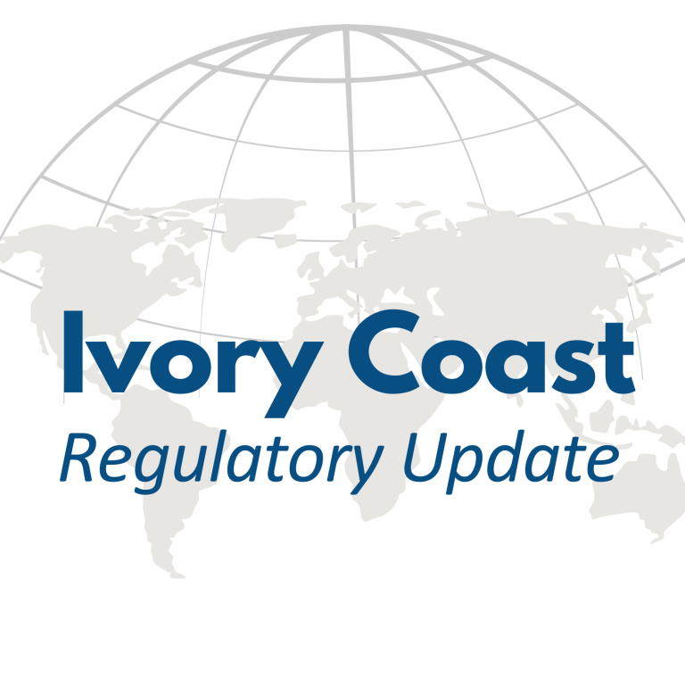 ivory coast regulatory update