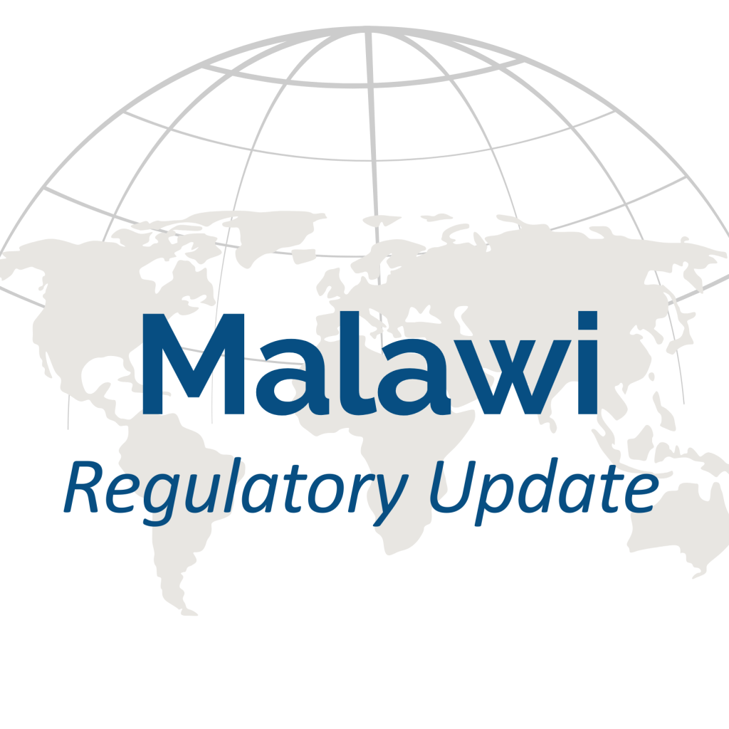 Malawi Regulatory update graphic