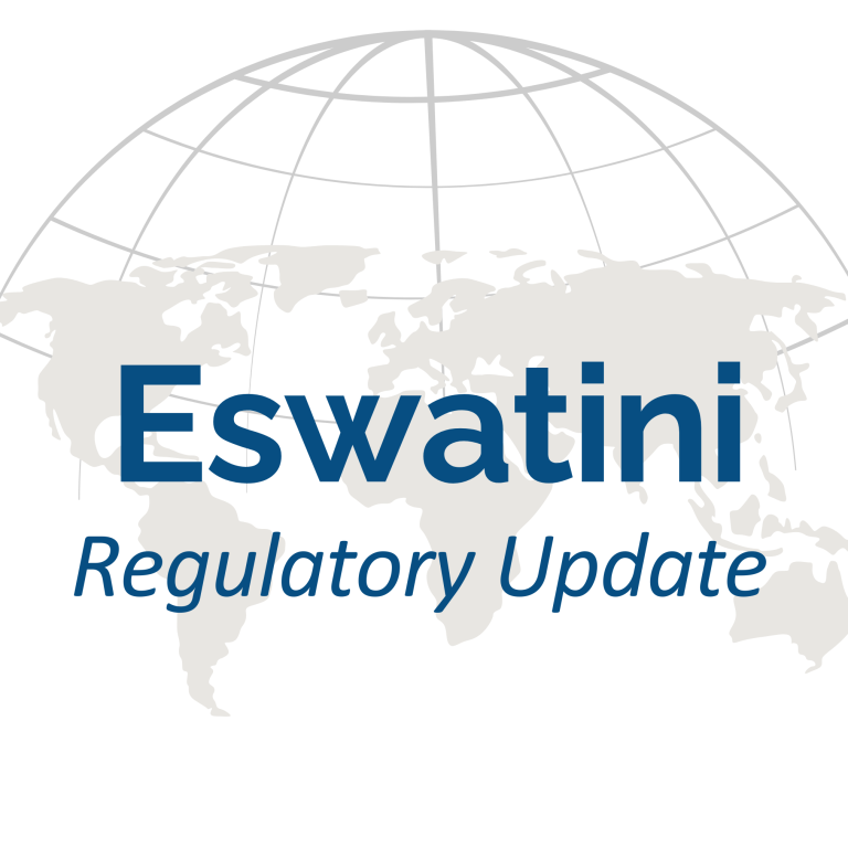 Eswatini Regulatory Update