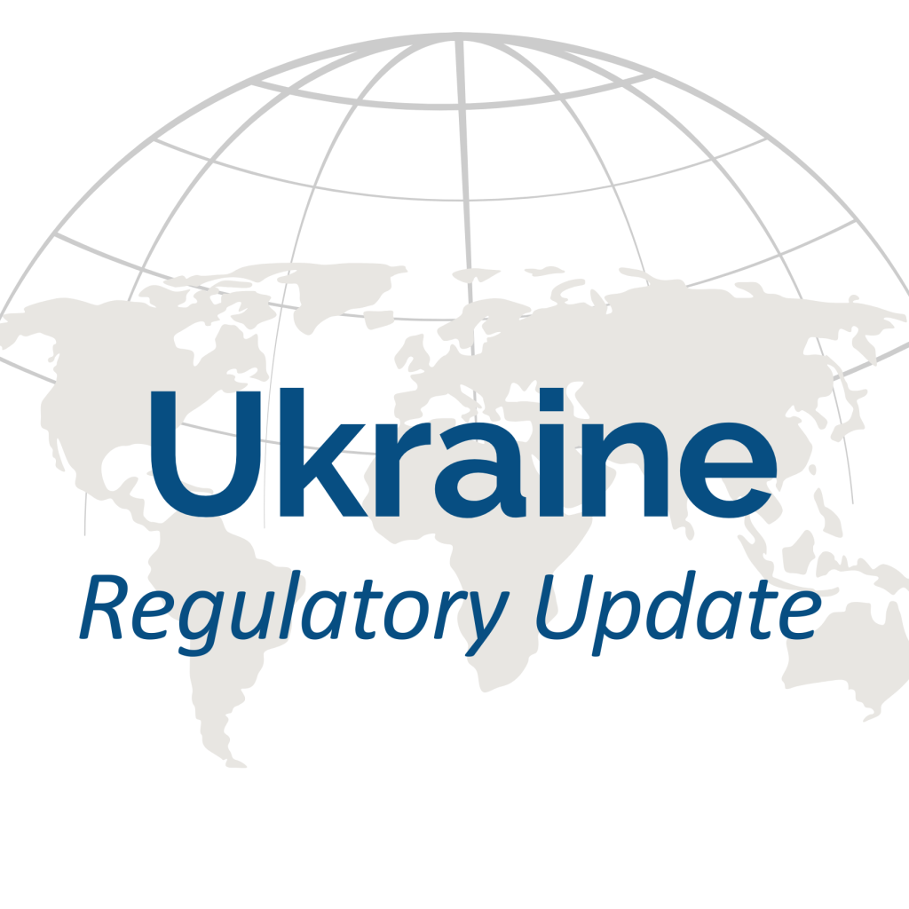 Ukraine Regulatory Update Graphic