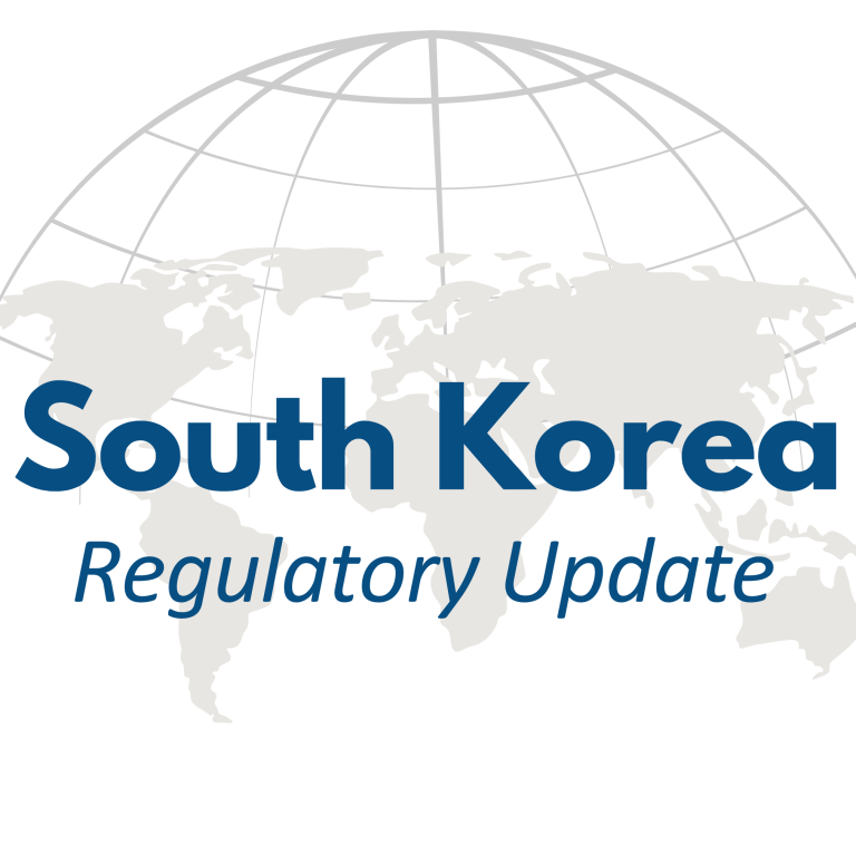 south korea regulatory graphic