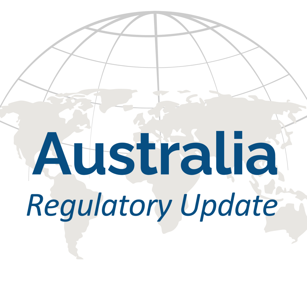 australia regulatory update graphic