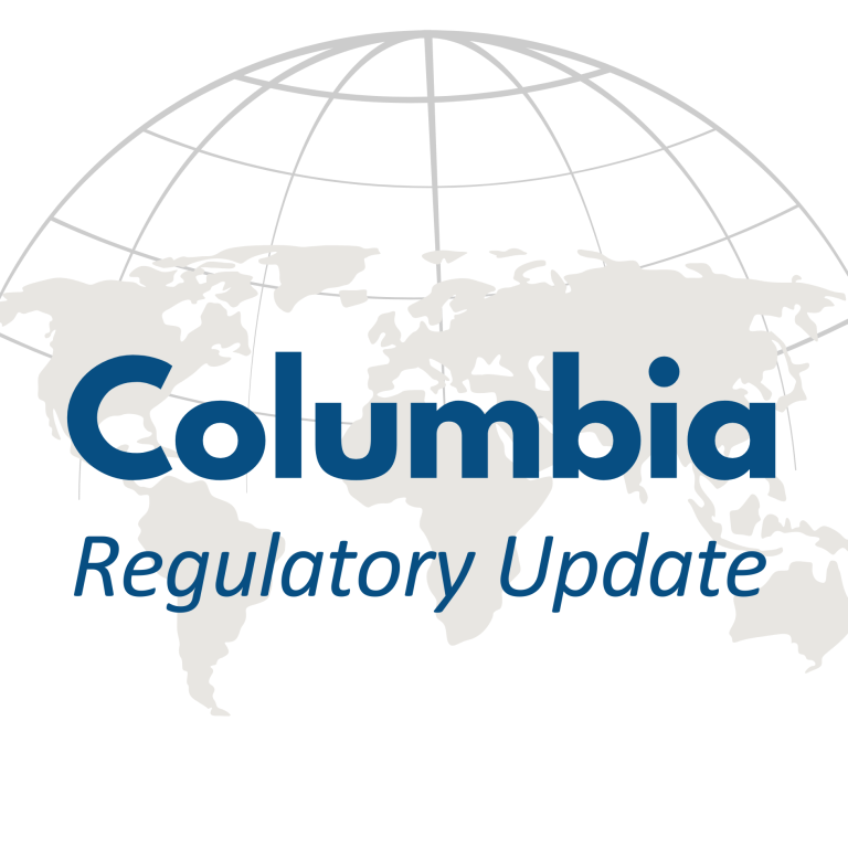 columbia regulatory update graphic