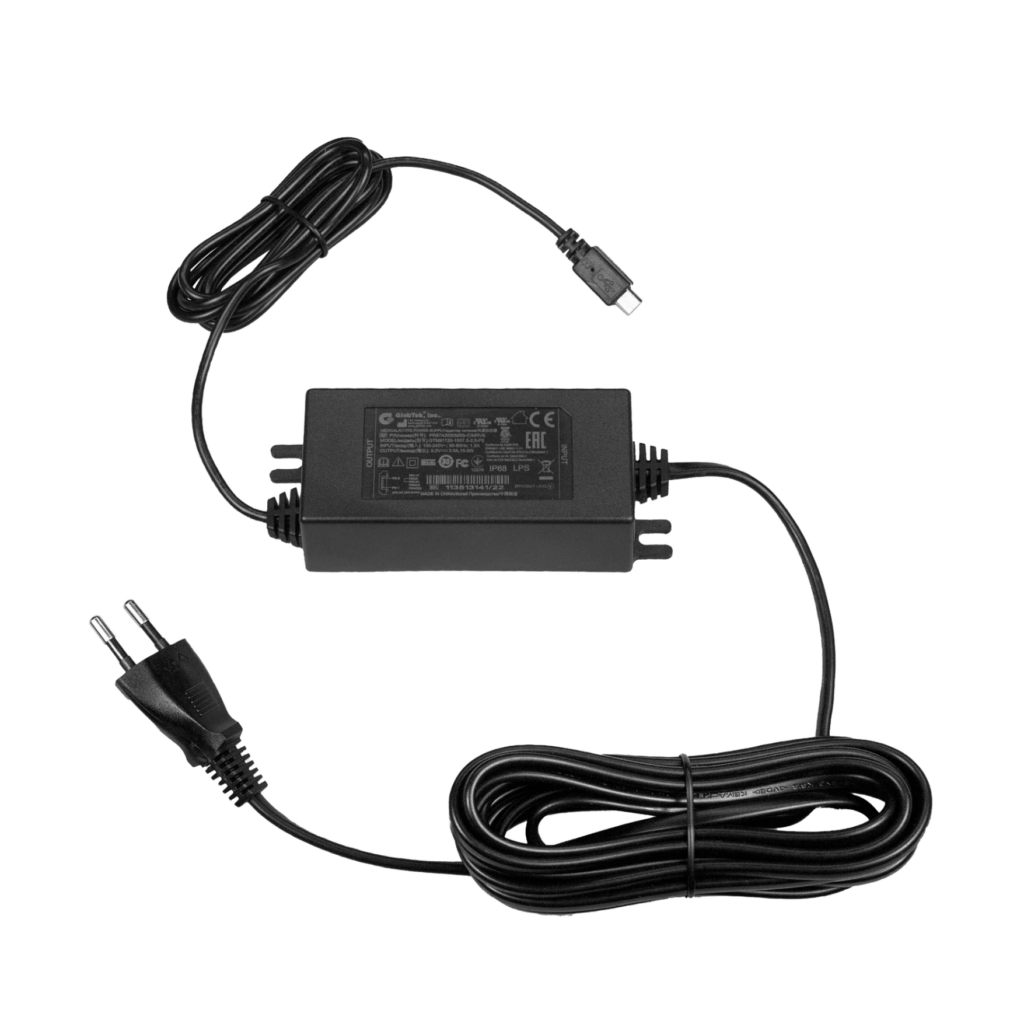 Black wire with large block in middle