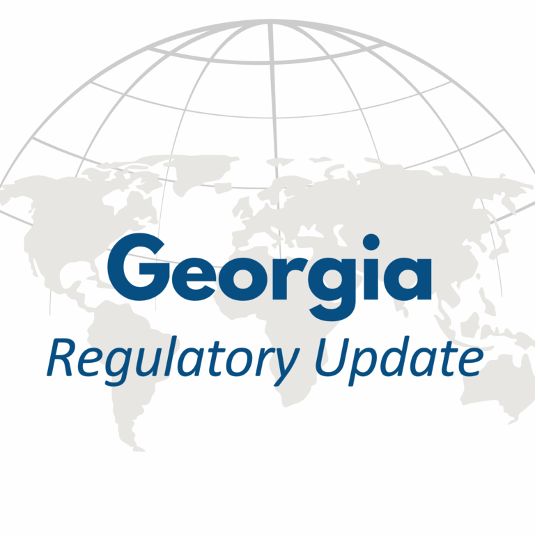 Georgia Regulatory Update