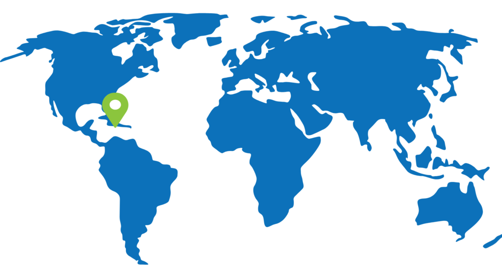 virgin islands on world map