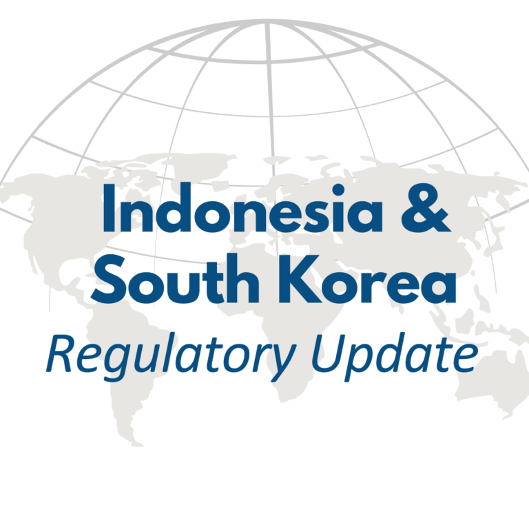 indonesia & south korea regulatory graphic