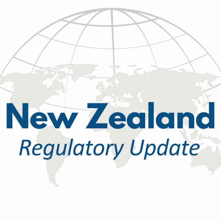 New zealand regulatory update graphic