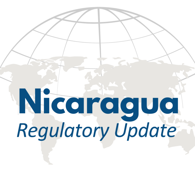 Nicaragua regulatory update