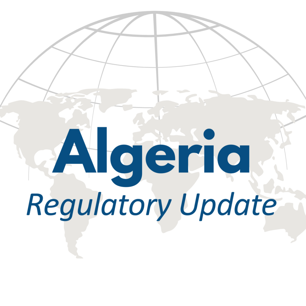 Algeria: Certificate Validity & Type Approval Framework Updated