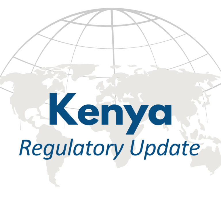 Kenya regulatory update graphic