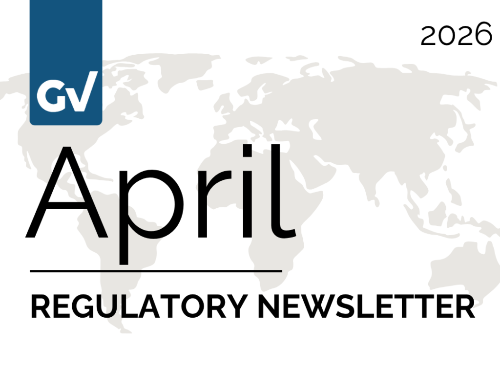 April 2026 Regulatory Newsletter