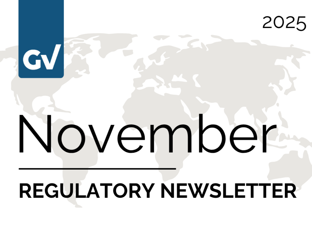 November 2025 Regulatory Newsletter