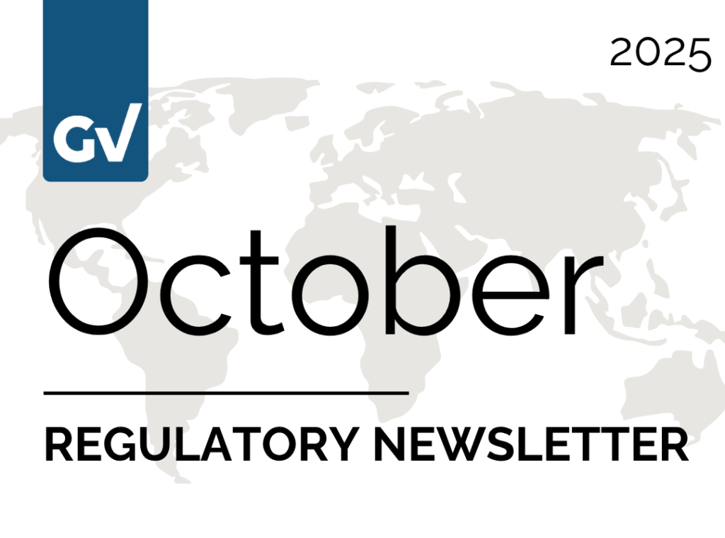 October 2025 Regulatory Newsletter