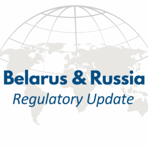 Belarus & Russia regulatory update graphic
