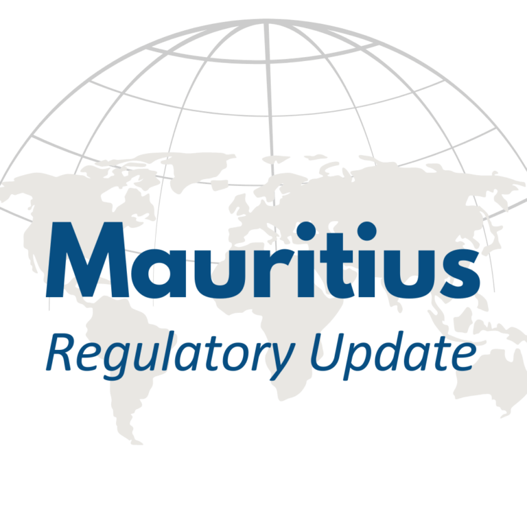 Mauritius regulatory update graphic